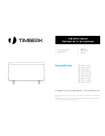 Предварительный просмотр 1 страницы Timberk TEC.E15 DG 2000 Instruction Manual