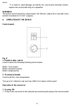 Предварительный просмотр 27 страницы Timberk TEC.E1X M 1000 Instruction Manual