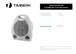 Timberk TFH S20SMA Instruction Manual предпросмотр