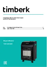 Timberk TGH 4200 SM1 Instruction Manual предпросмотр