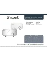 Timberk WHEL-3OC Instruction Manual preview