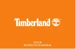 Timberland BJ3798 Instruction Manual preview