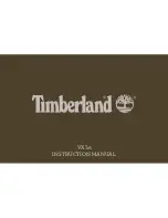 Preview for 135 page of Timberland VD31 Instruction Manual