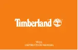 Preview for 1 page of Timberland VD53 Instruction Manual