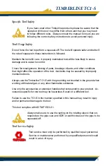 Preview for 5 page of Timberline Tool TopSide Clamp TC1-S Instruction Manual