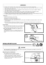 Preview for 49 page of TimberPro EB7600 Instruction Manual