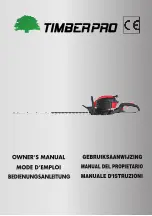 TimberPro HT340 Owner'S Manual preview