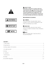 Preview for 3 page of TimberPro TT-WP415-10B-1 Owner'S Manual