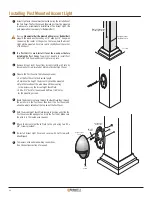 Предварительный просмотр 8 страницы Timbertech DeckLites Installation & Maintenance Manual