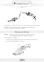 Preview for 13 page of Timbertech RSSR01 Original Instruction Manual