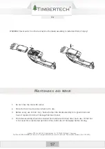 Preview for 57 page of Timbertech RSSR01 Original Instruction Manual