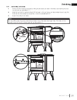 Предварительный просмотр 21 страницы Timberwolf Economizer 2100 Installation And Operation Manual