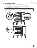 Предварительный просмотр 63 страницы Timberwolf Economizer 2100 Installation And Operation Manual