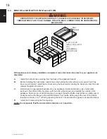 Предварительный просмотр 18 страницы Timberwolf Economizer EPA 2300 Installation And Operating Instructions Manual