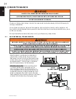 Предварительный просмотр 24 страницы Timberwolf Economizer EPA 2300 Installation And Operating Instructions Manual