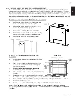 Предварительный просмотр 27 страницы Timberwolf Economizer EPA 2300 Installation And Operating Instructions Manual