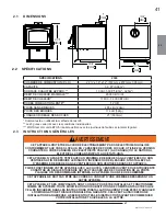 Предварительный просмотр 41 страницы Timberwolf Economizer EPA 2300 Installation And Operating Instructions Manual