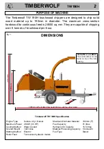 Preview for 4 page of Timberwolf Entec TW 190H Instruction Manual