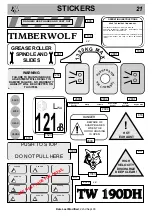 Preview for 23 page of Timberwolf Entec TW 190H Instruction Manual