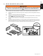 Preview for 15 page of Timberwolf EPI22 Installation And Operating Istructions