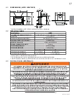 Preview for 37 page of Timberwolf EPI22 Installation And Operating Istructions