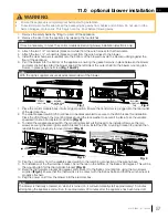 Preview for 57 page of Timberwolf TB42 Installation And Operation Manual