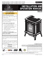 Timberwolf TDS20 Series Installation And Operation Manual preview