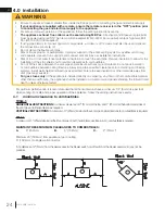 Preview for 24 page of Timberwolf TDS60-1N Installation And Operation Manual