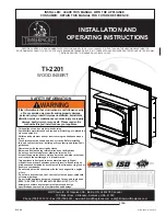 Timberwolf TI-2201 Installation And Operating Instructions Manual предпросмотр