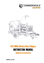 Timberwolf TW 230HB (Diesel) Instruction Manual preview