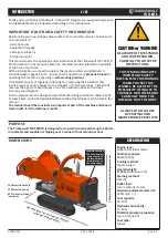 Предварительный просмотр 4 страницы Timberwolf TW 230VTR Instruction Manual