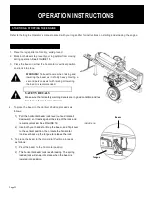 Предварительный просмотр 26 страницы Timberwolf TW-LS-25T Owner'S Manual