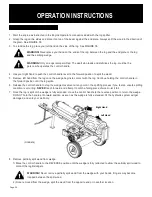 Предварительный просмотр 28 страницы Timberwolf TW-LS-25T Owner'S Manual