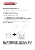 Preview for 2 page of Time Flyer CE2663 Instructions Manual