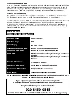 Preview for 8 page of Time Gaurd SLB150 Installation & Operation Instructions