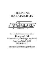 Preview for 12 page of Time Gaurd TG115 Installation And Operating Instructions Manual