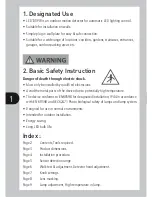 Preview for 2 page of Time Guard LED100PIRRB Installation Instructions Manual