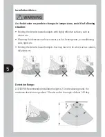 Preview for 6 page of Time Guard LED100PIRRB Installation Instructions Manual