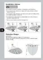 Preview for 6 page of Time Guard LEDX30PIRB Installation & Operating Instructions Manual