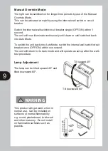 Preview for 10 page of Time Guard LEDX30PIRB Installation & Operating Instructions Manual