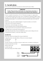 Preview for 3 page of Time Guard MLB98 Installation & Operating Instructions Manual