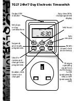 Предварительный просмотр 2 страницы Time Guard TG27 Operating Instructions Manual