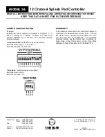 Предварительный просмотр 5 страницы TIME MARK 36 Quick Start Manual