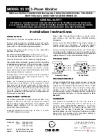 Preview for 2 page of TIME MARK B2522B Installation Instructions