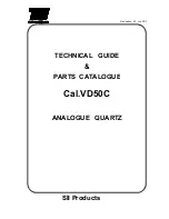 Preview for 1 page of Time Module VD50C Technical Manual & Parts Catalogue