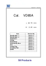 Предварительный просмотр 1 страницы Time Module VD85A Manual