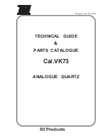 Time Module VK73 Technical Manual & Parts Catalogue preview