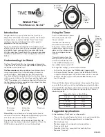 Time Timer Watch Plus Quick Manual preview