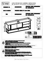 Preview for 1 page of Time 4894223231596 Assembly Instructions Manual