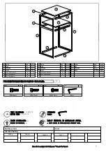 Предварительный просмотр 2 страницы Time VINCENTE 4894223231558 Assembly Instructions